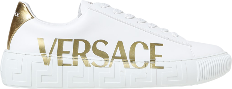 Versace Greca Sneaker 'White Gold'