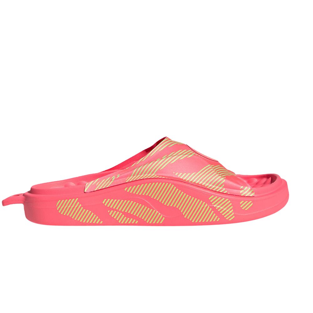 Pre-owned Adidas Originals Stella Mccartney X Wmns Slide 'turbo Signal Green' In Pink