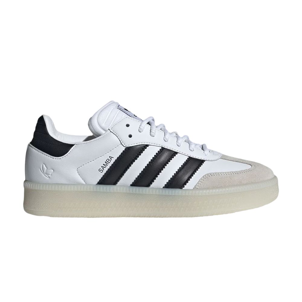 ADIDAS ORIGINALS SU YIMING X SAMBA XLG 'WHITE GOLD BLACK'