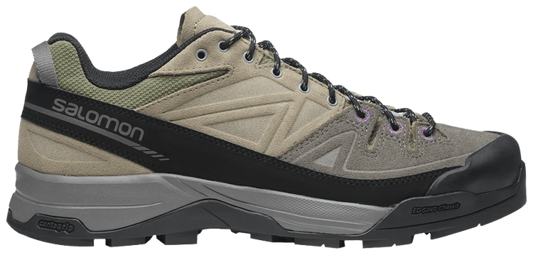 SALOMON XALP ハネル レスアッフ スニカ L47431300 Buy X-ALP Leather 'Pewter Vintage Khaki' - L47431300 | GOAT IT