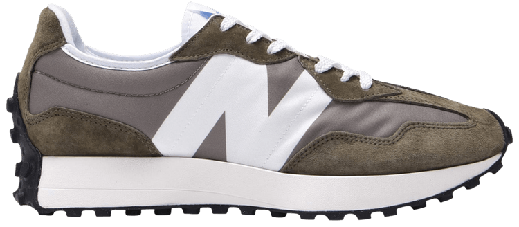 New Balance 327 Khaki White