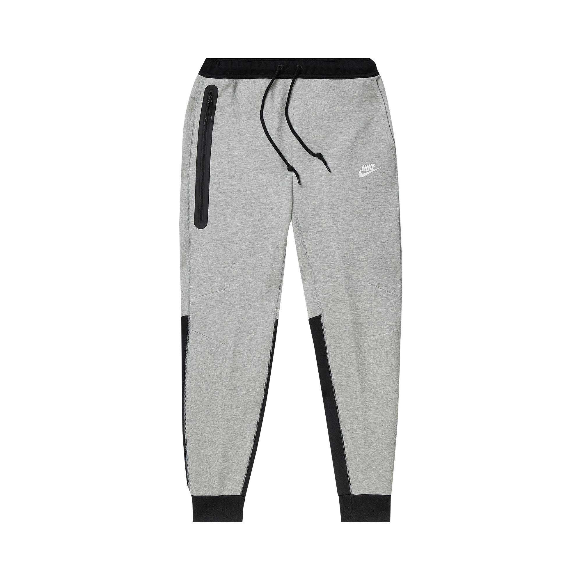 Nike Tech Fleece Sweatpants 'Dark Grey Heather/Black/White' | Men's Size M