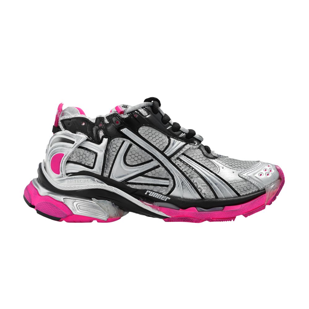 Balenciaga Wmns Runner Sneaker 'Worn-Out - Silver Pink' | Women's Size 38