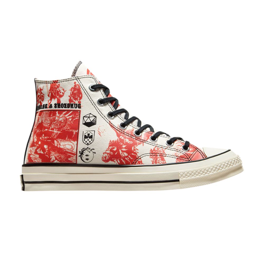 Converse Dungeons & Dragons x Chuck Taylor All Star High 'Egret Red' | Cream | Men's Size 7.5