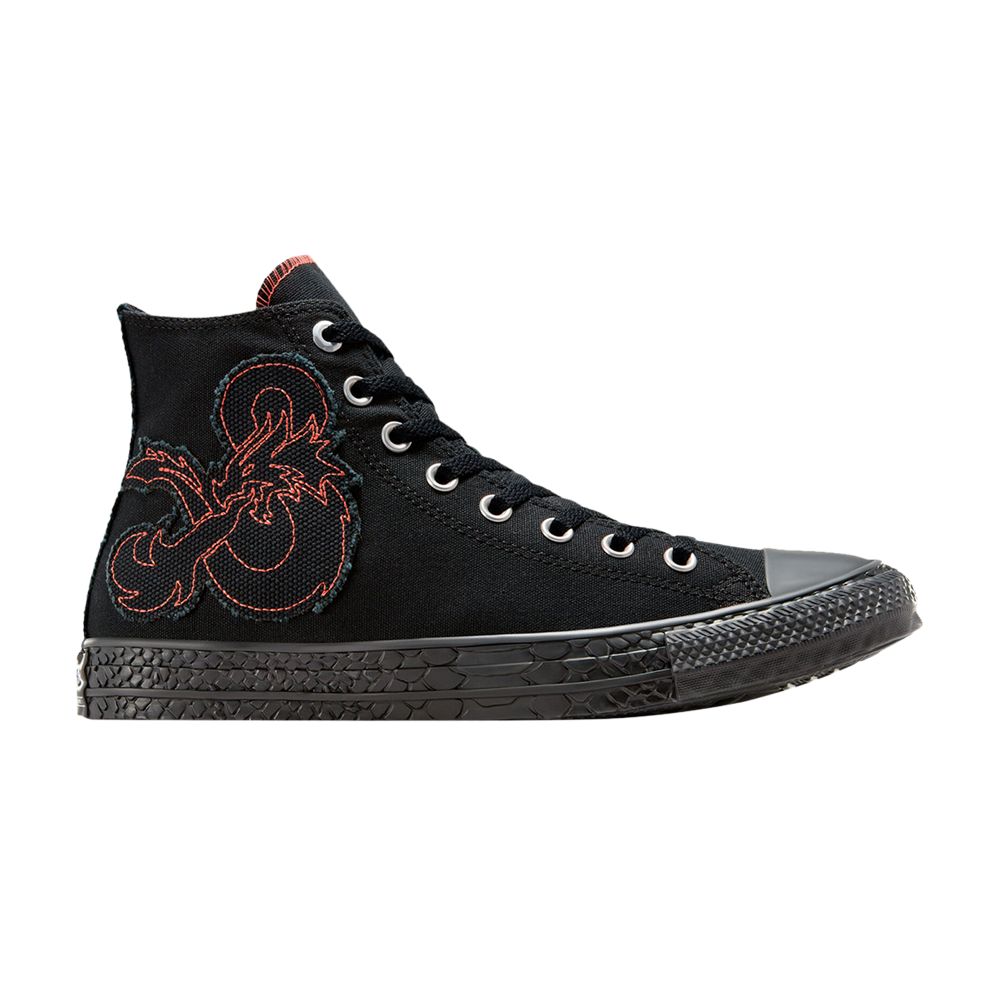 Pre-owned Converse Dungeons & Dragons X Chuck Taylor All Star High 'dragon Scales' In Black