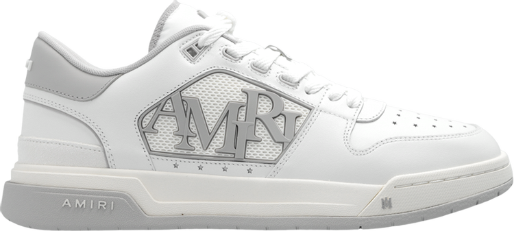 Amiri Classic Low 'Logo - White Grey'