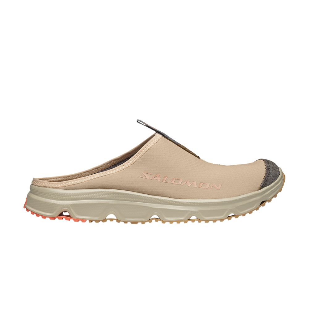 Pre-owned Salomon Rx Slide 3.0 Suede 'hazelnut Plum Kitten' In Cream