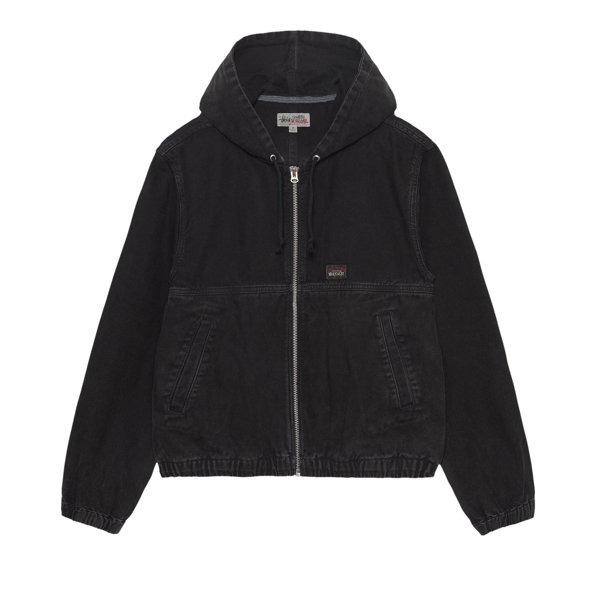 Pre-owned Stussy Work Jacket 'black'