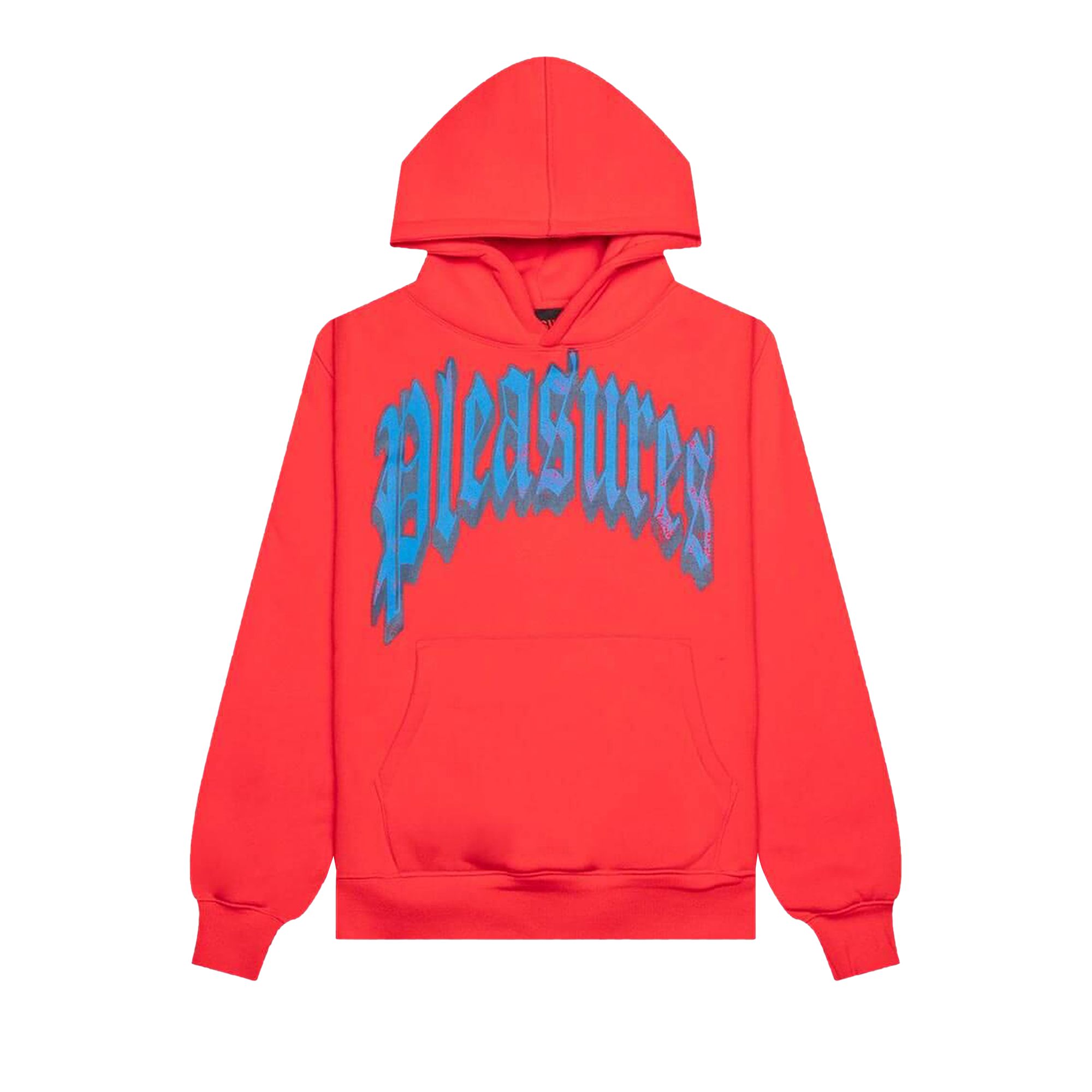 Pre-owned Pleasures Twitch Hoodie 'burnt Orange' | Men's Size Xxl