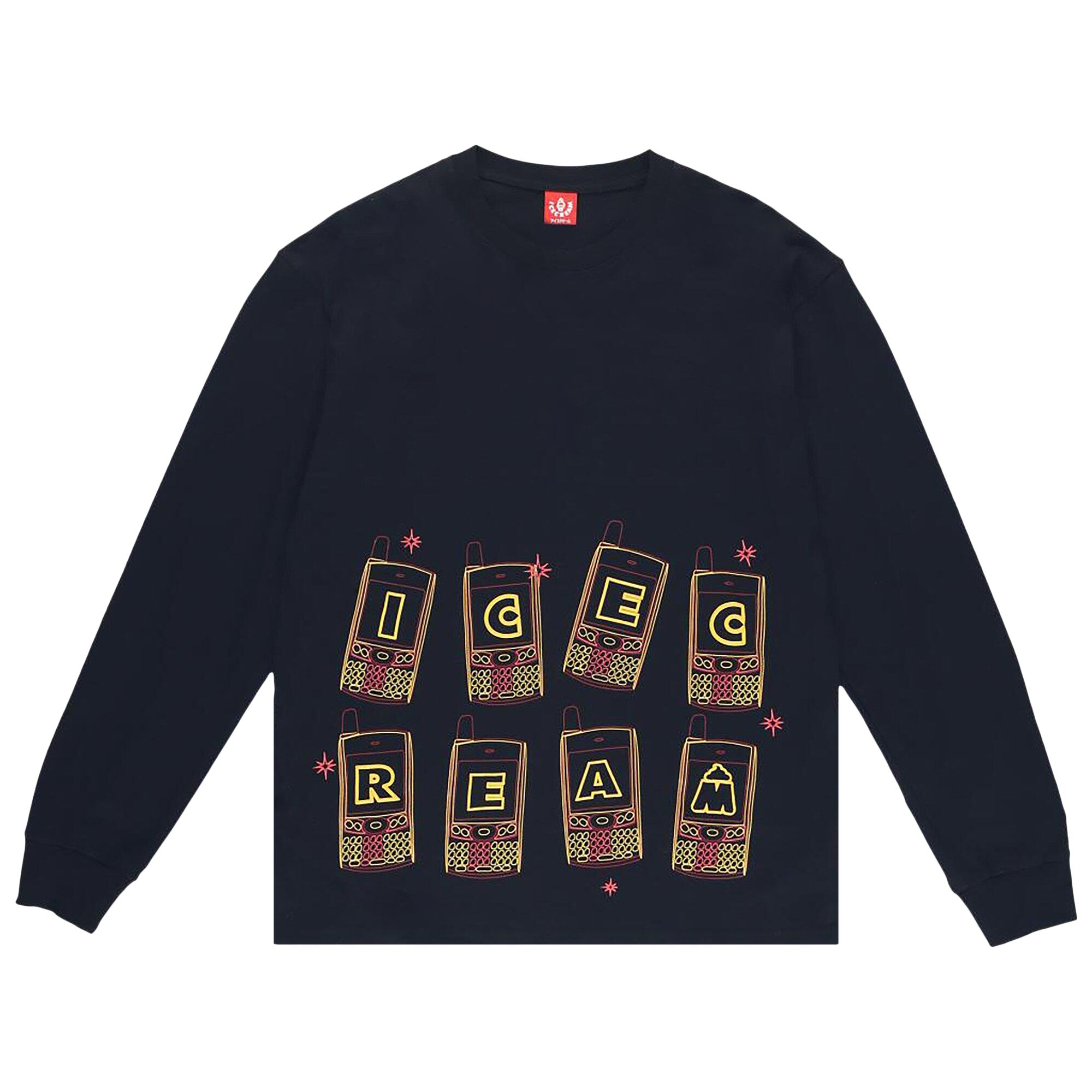 Pre-owned Icecream Call My Bluff Long-sleeve T-shirt 'black' | Men's Size S