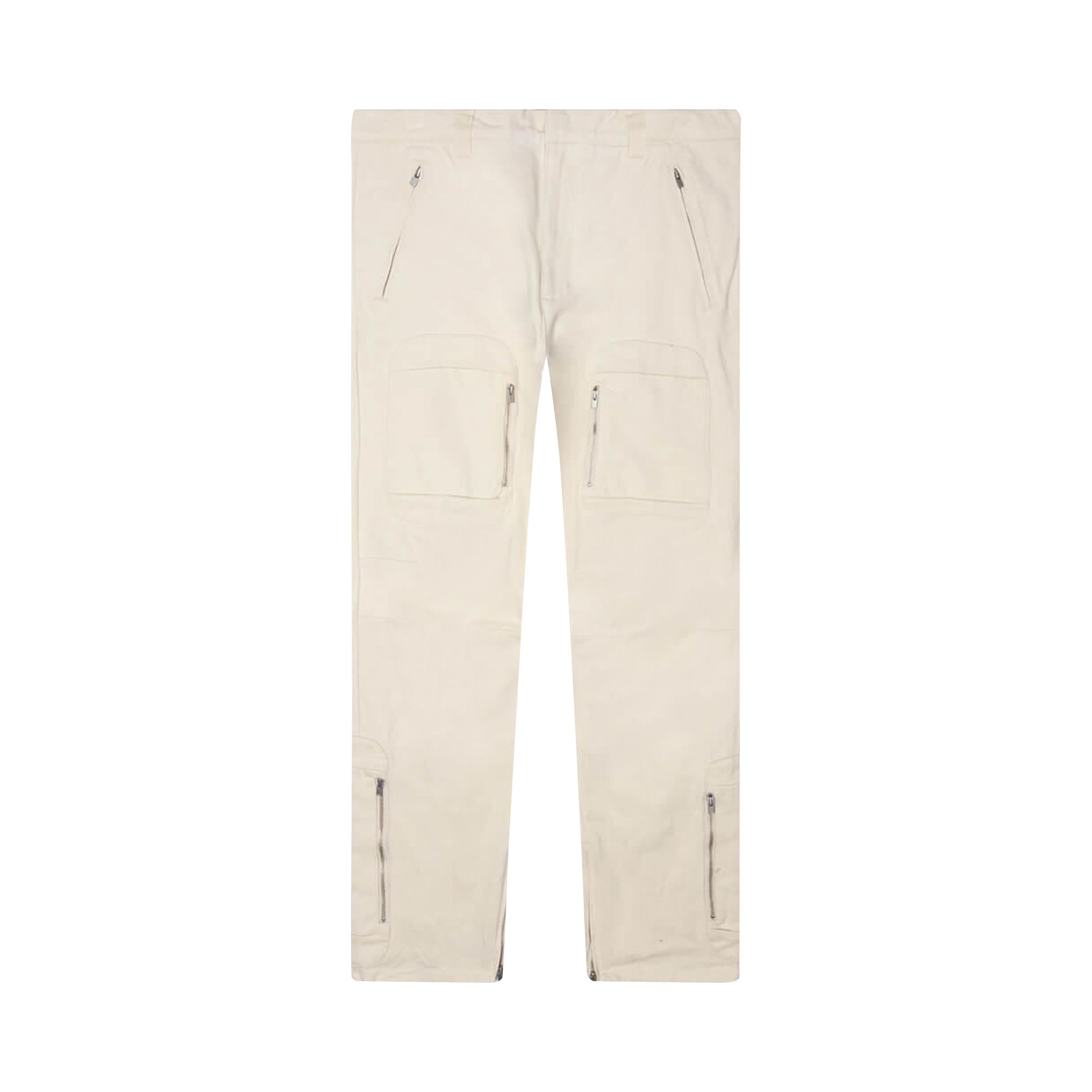 Pre-owned Pleasures Dive Parachute Pants 'ecru' | White | Men's Size 32
