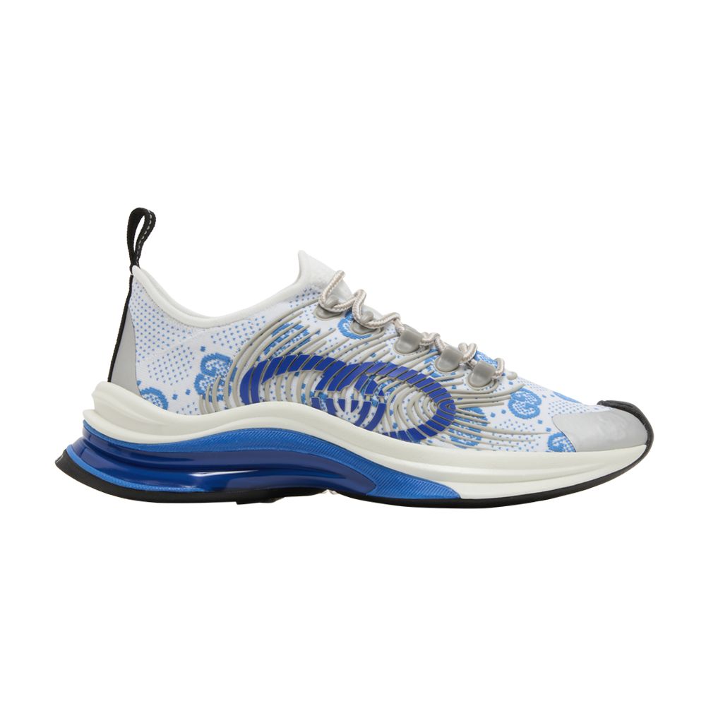Pre-owned Gucci Wmns Run Sneaker 'white Blue' | Women's Size 35.5