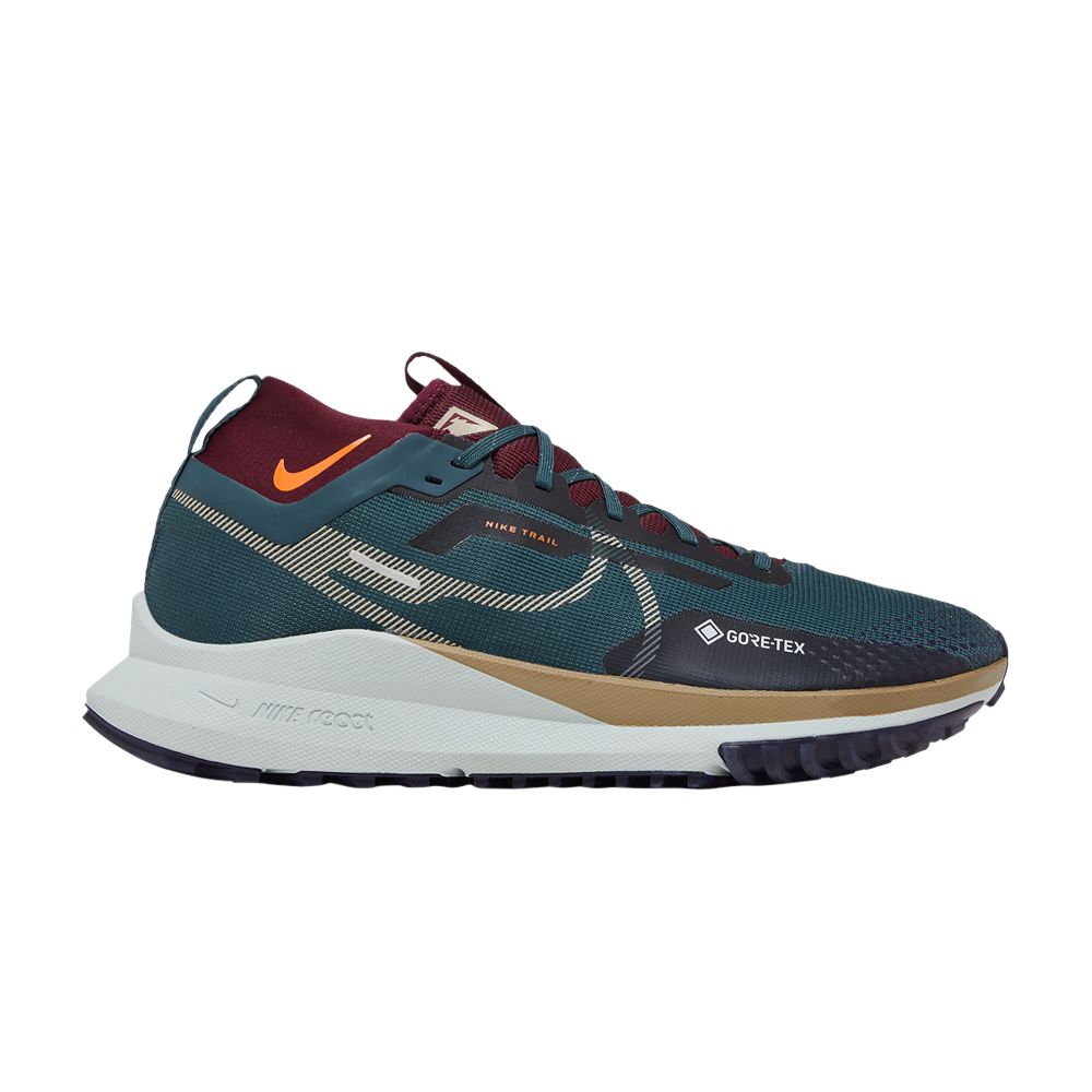 Nike React Pegasus Trail 4 GORE-TEX 'Deep Jungle Night Maroon' | Green | Men's Size 8