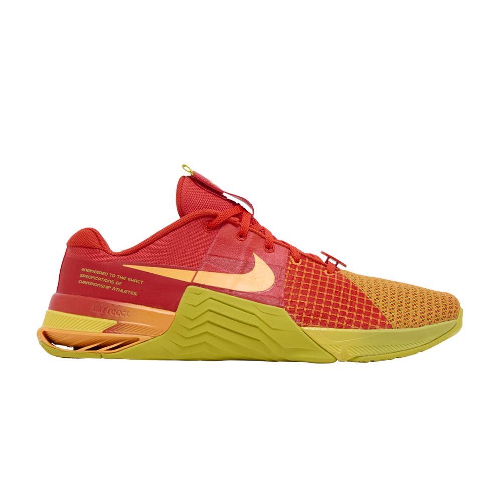 Nike Metcon 8 AMP 'Picante Red Bright Cactus' | Men's Size 7.5