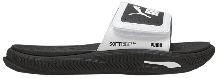 Puma Softride Pro 24 V Slide White Black
