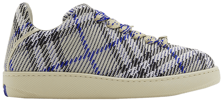 スニーカー Burberry SNEAKER (8088487 B9629) Buy Burberry Check Knit Box Sneaker 'Lichen' - 8088487 | GOAT