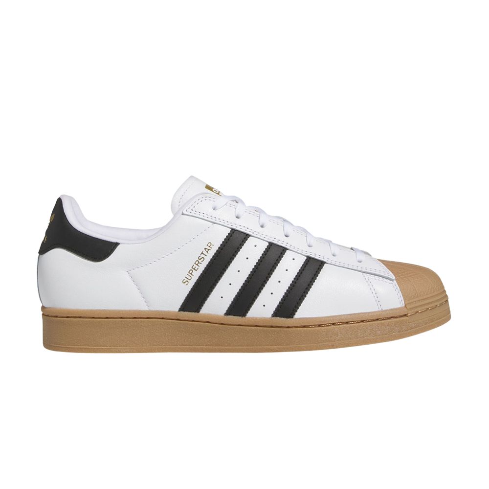 ADIDAS ORIGINALS SUPERSTAR ADV 'WHITE BLACK GUM'