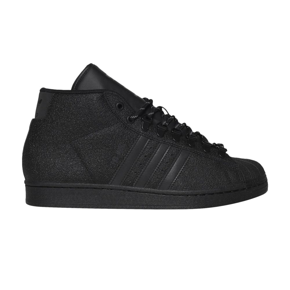 adidas Pro Model Mid 'Triple Black Textured' | Men's Size 8 - IG8483