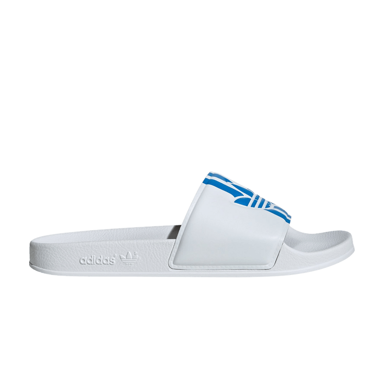 adilette blue white