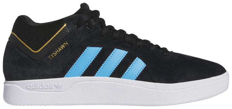 Adidas Tyshawn Black Blue Burst