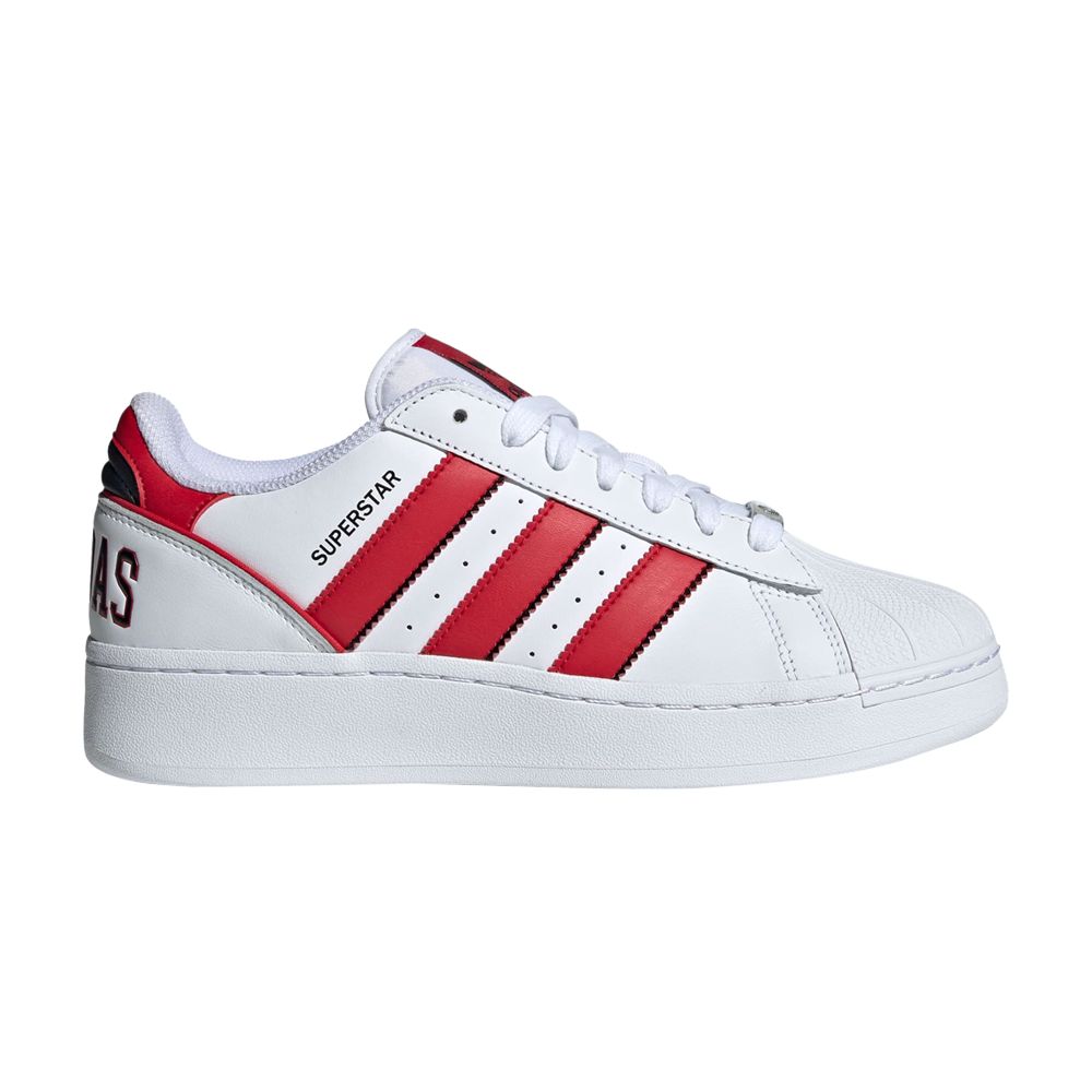 adidas Superstar XLG 'Throwback Jerseys Pack - Scarlet' | White | Men's Size 8.5