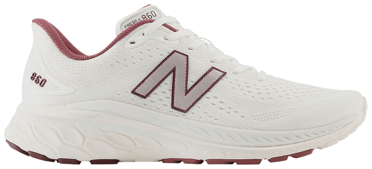 New Balance Fresh Foam X 860v13 4E Wide Sea Salt Washed Burgundy
