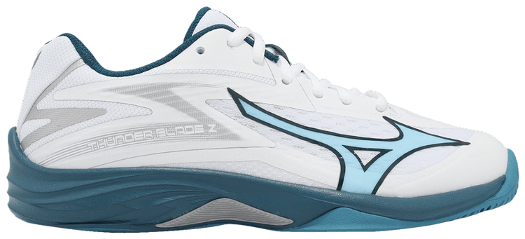 Mizuno Thunder Blade Z White Blue Petrol