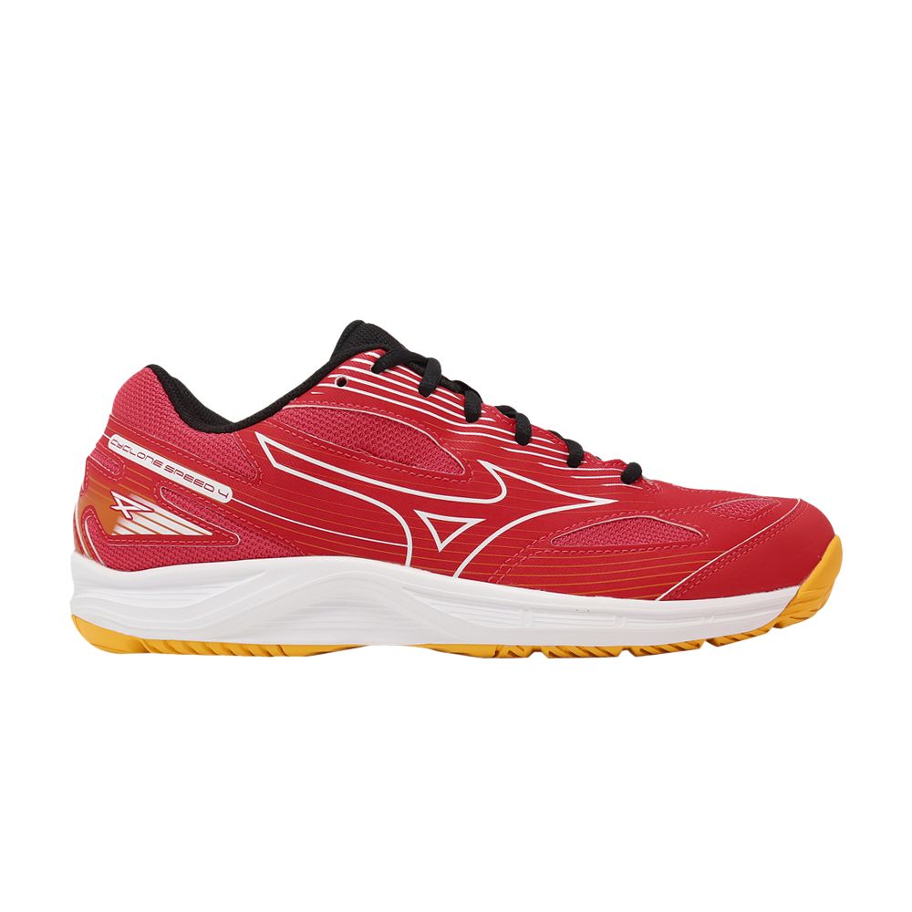 Mizuno Cyclone Speed 4 'Radiant Red Carrot Curl' | Men's Size 10.5 - V1GA238002