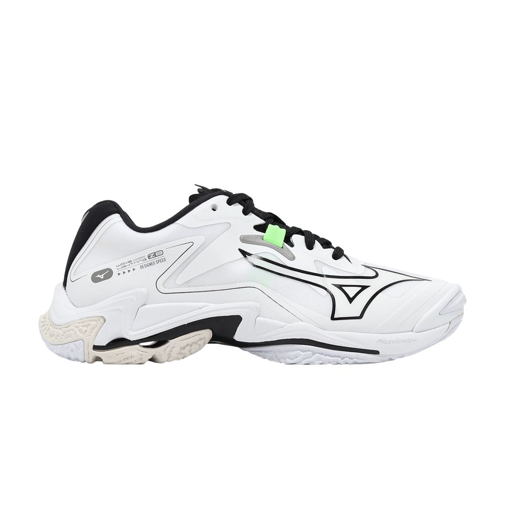 Pre-owned Mizuno Wave Lightning Z8 Wide 'white Black'