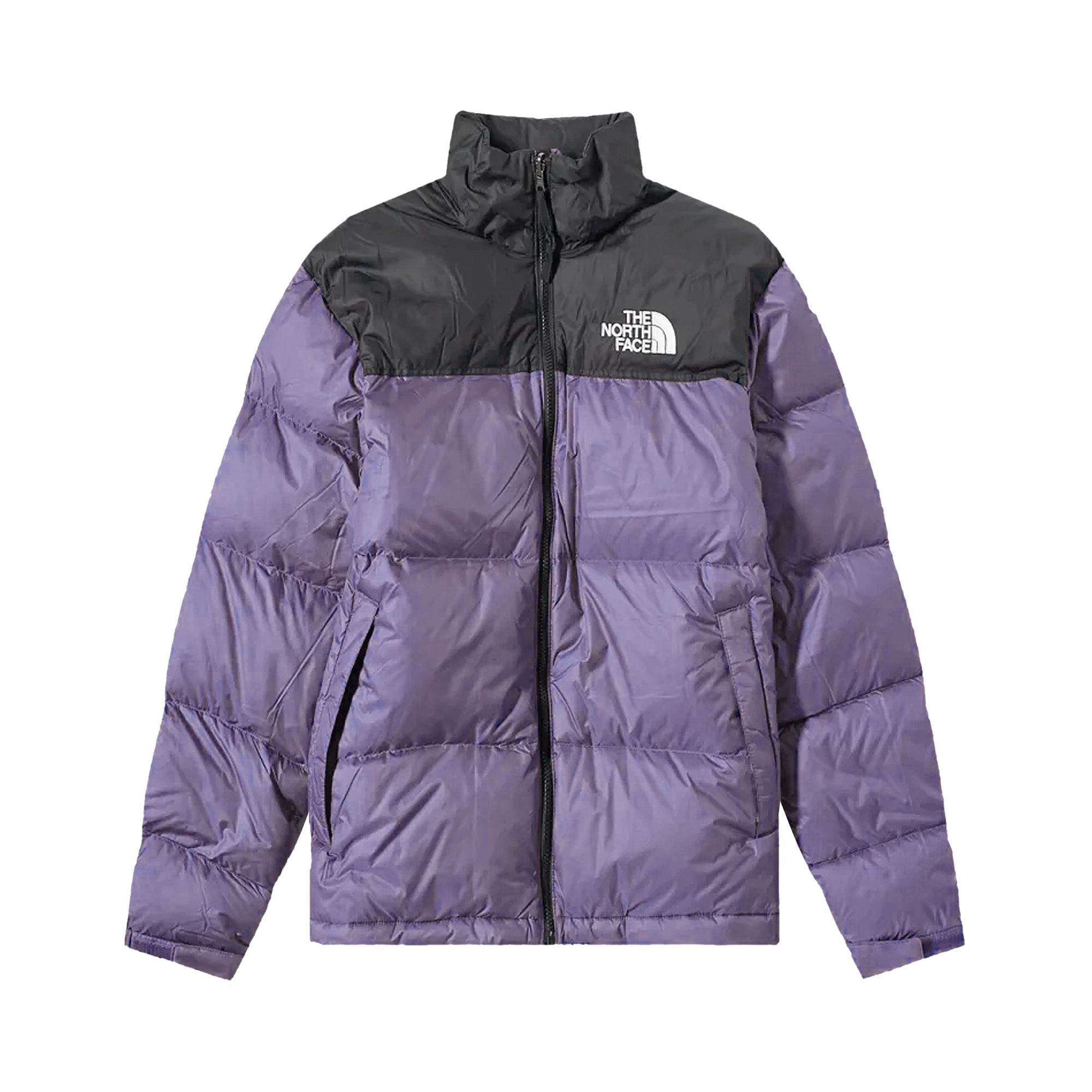 Pre-owned The North Face 1996 Retro Nuptse Jacket 'lunar Slate/tnf Black' In Purple