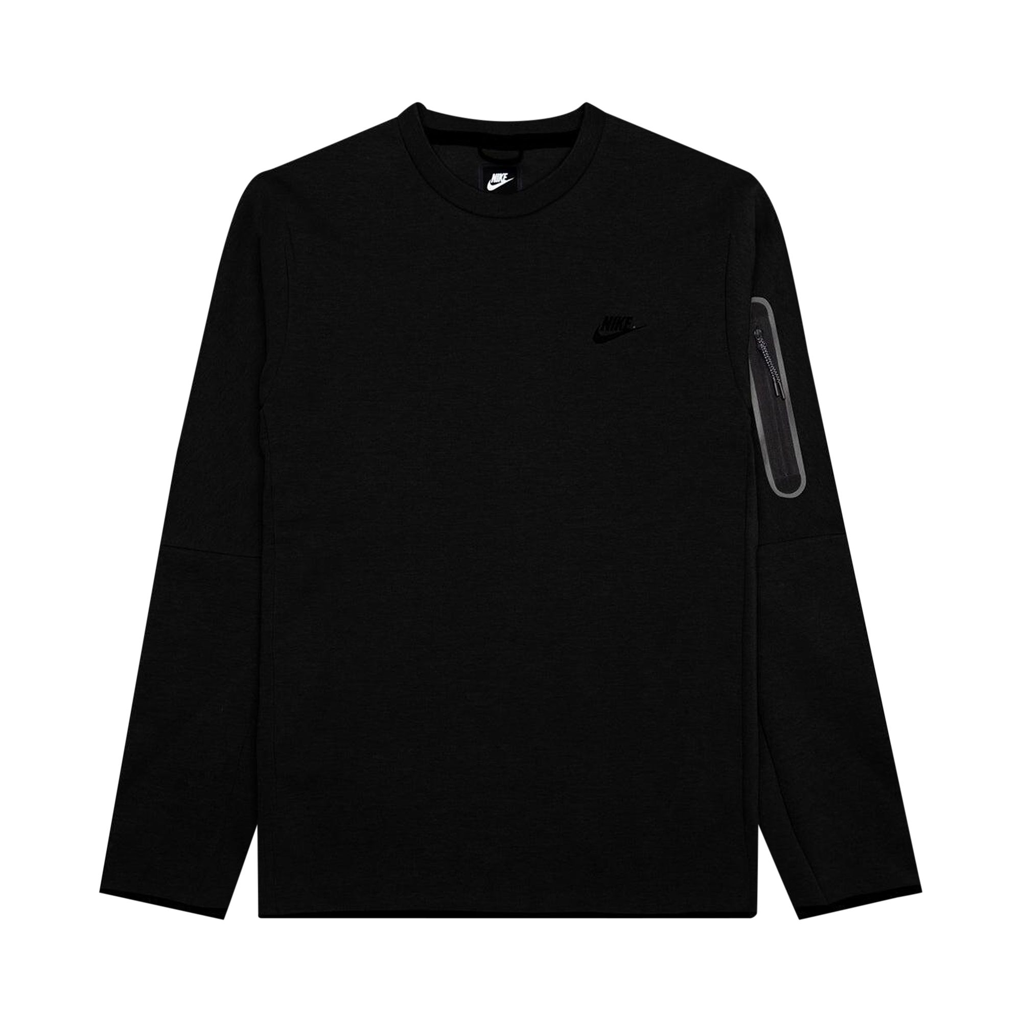Nike Sportswear Tech Fleece Crew Sweatshirt 'Black' | Men's Size L