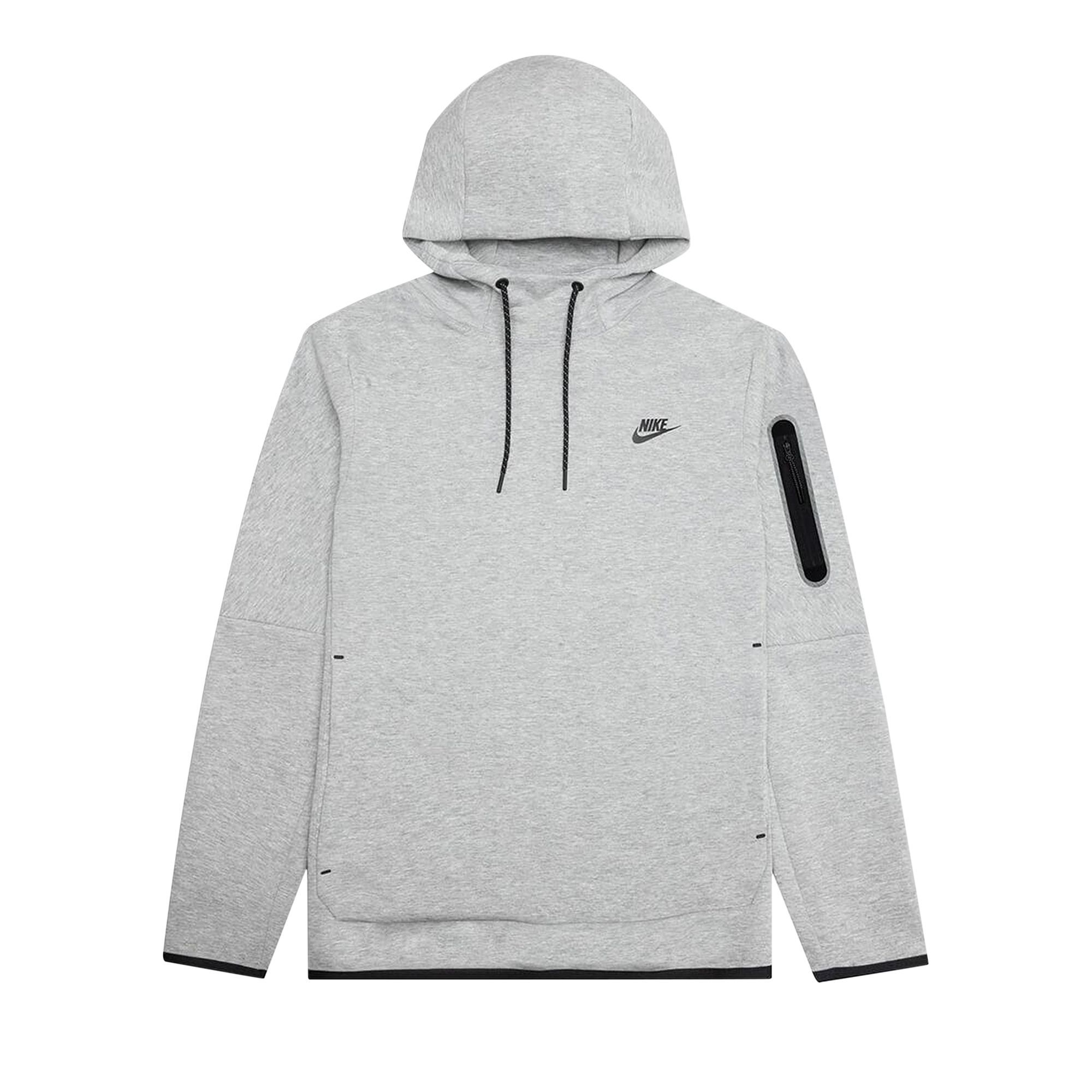 Pre-owned Nike Sportswear Tech Fleece Hoodie 'grey'