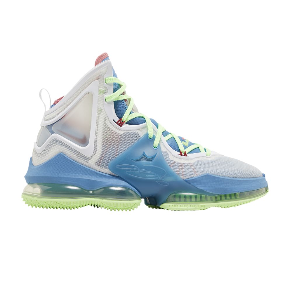 Nike LeBron 19 EP 'Tropical' | White | Men's Size 9.5 - DC9341-400
