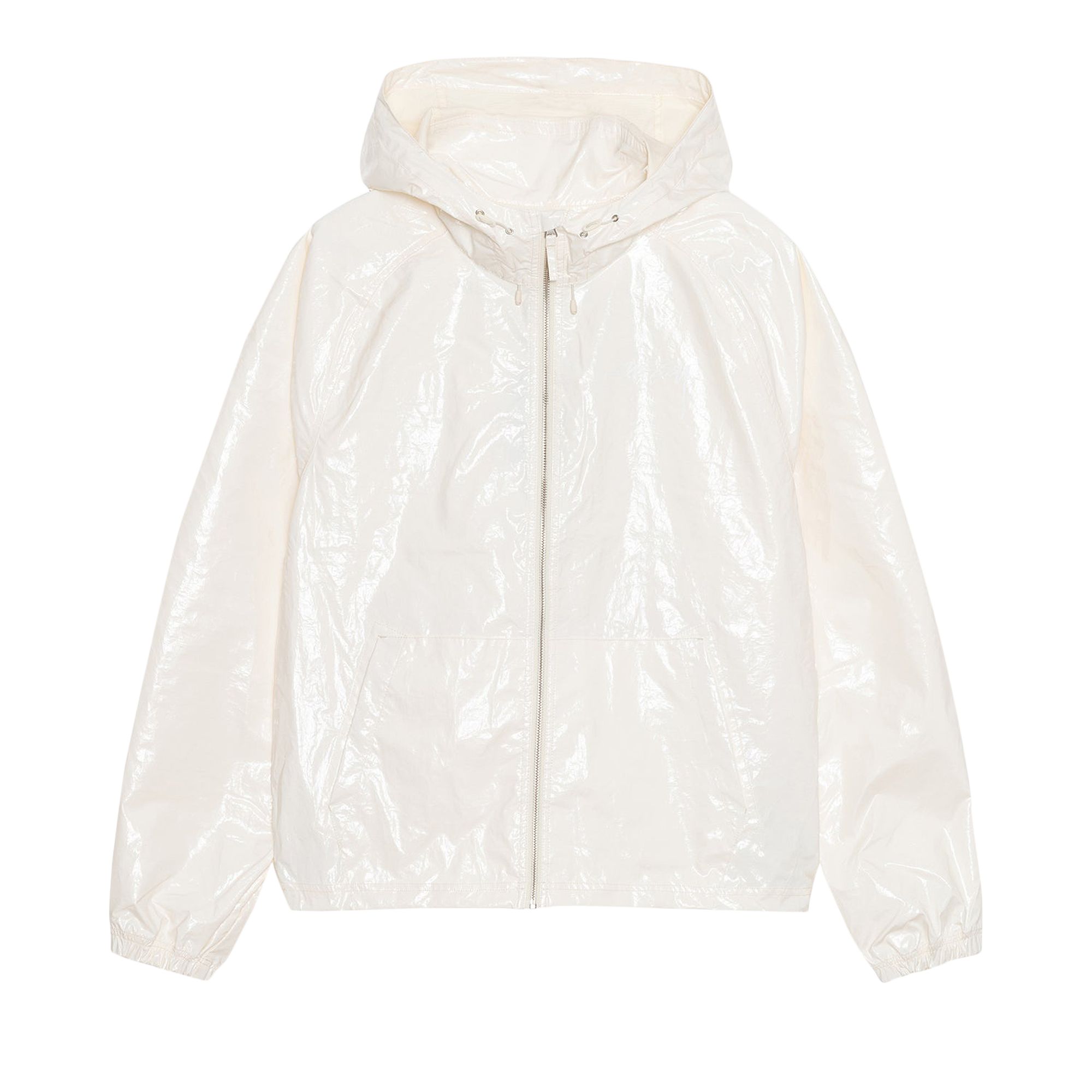 Stussy Beach Shell Coated Ripstop 'Bone' | Cream | Men's Size M