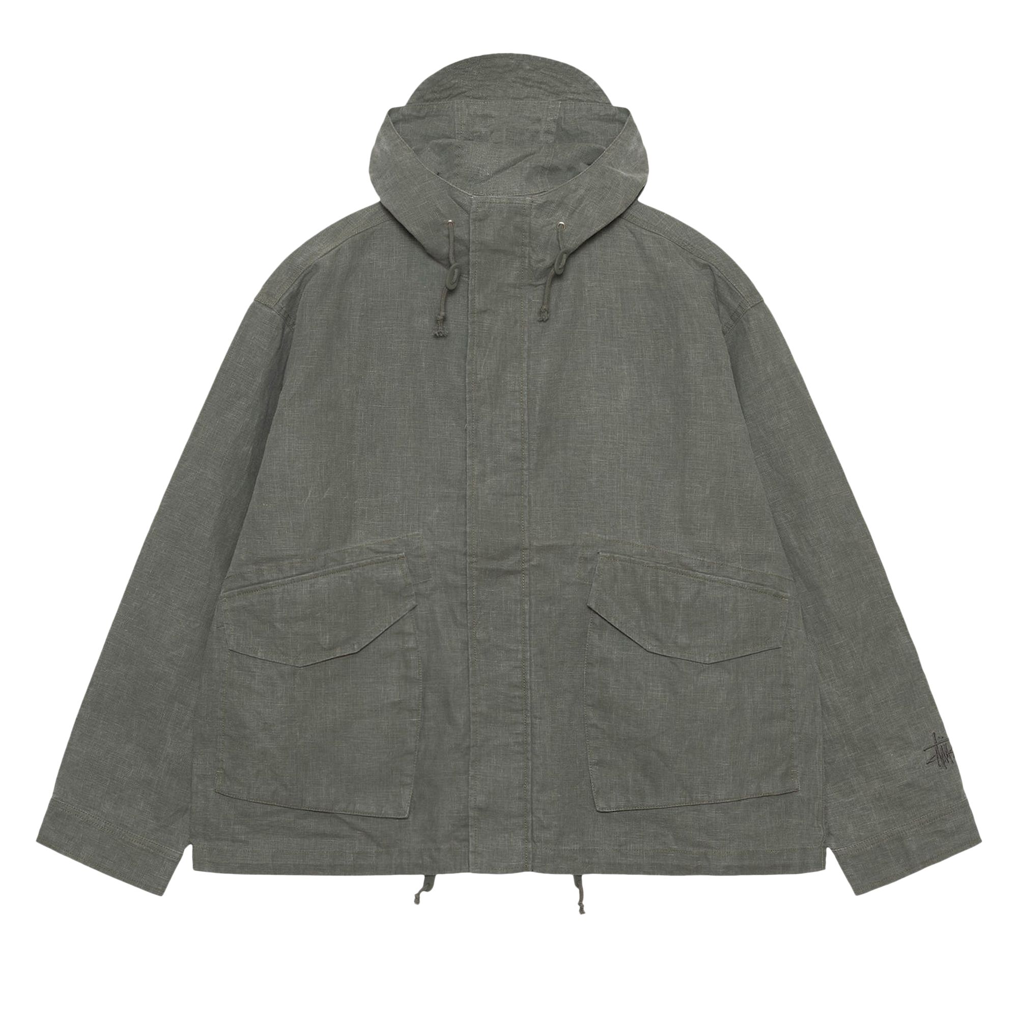 STUSSY STUSSY SHORT PARKA 'OLIVE'