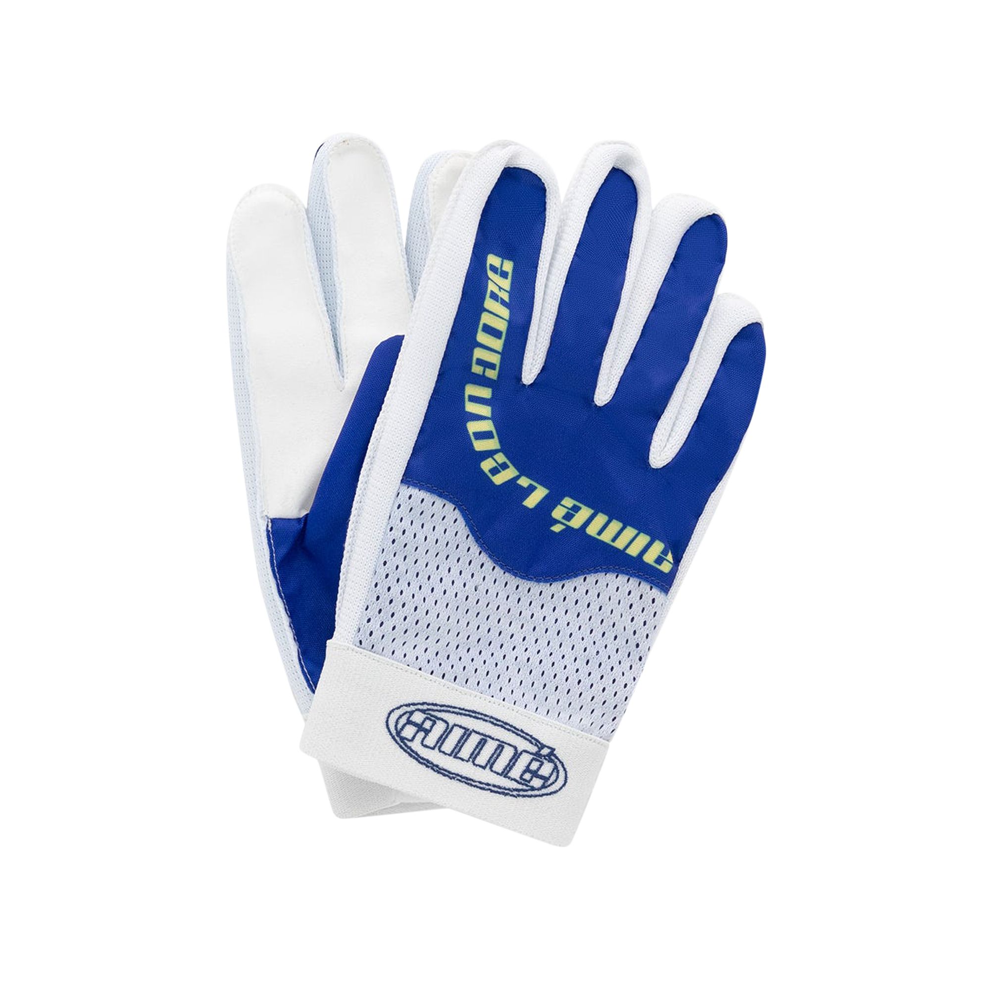 Pre-owned Aimé Leon Dore Downhill Biker Gloves 'royal Blue' | Men's Size Onesize