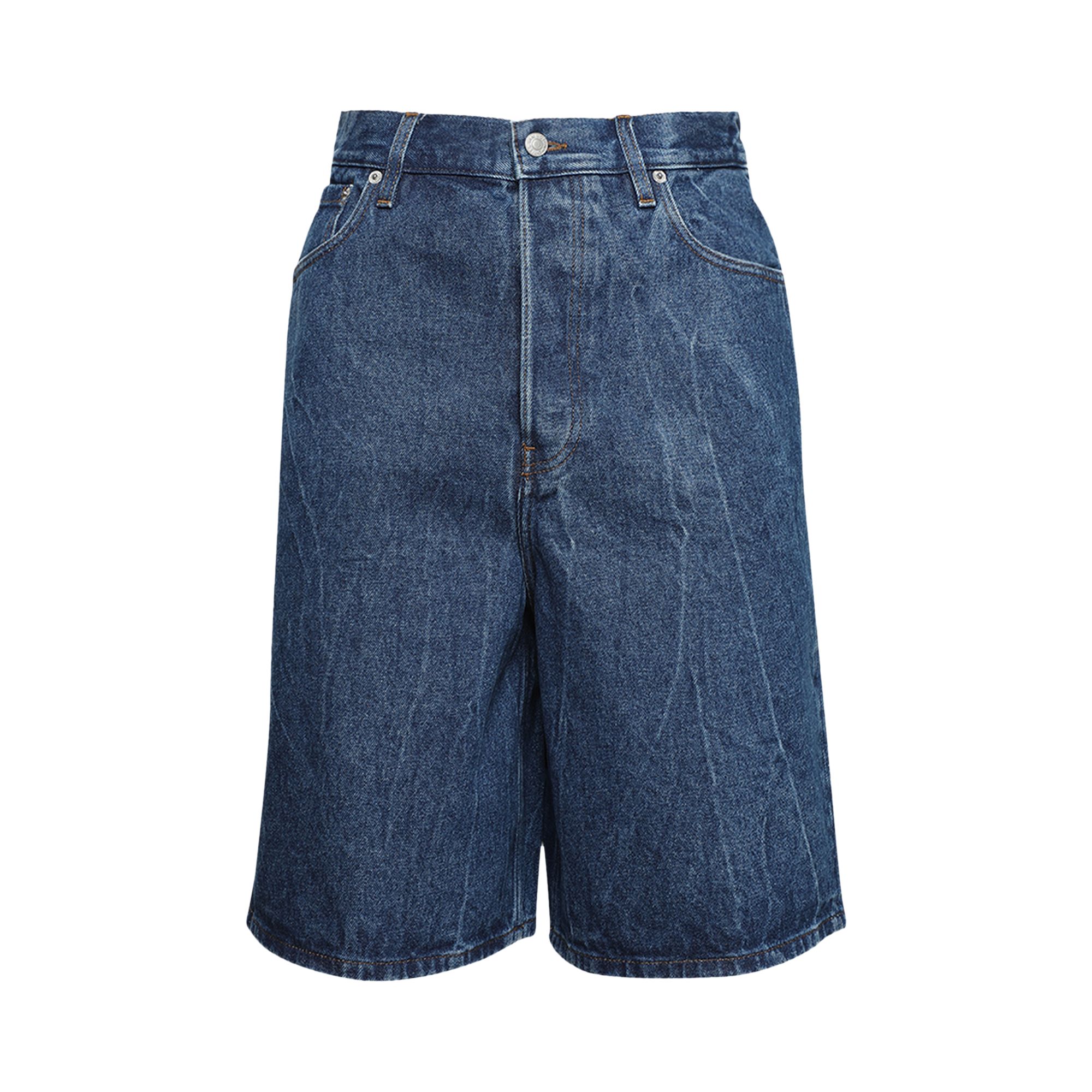 Pre-owned Dries Van Noten Relaxed Fit Shorts 'blue' | Men's Size 32