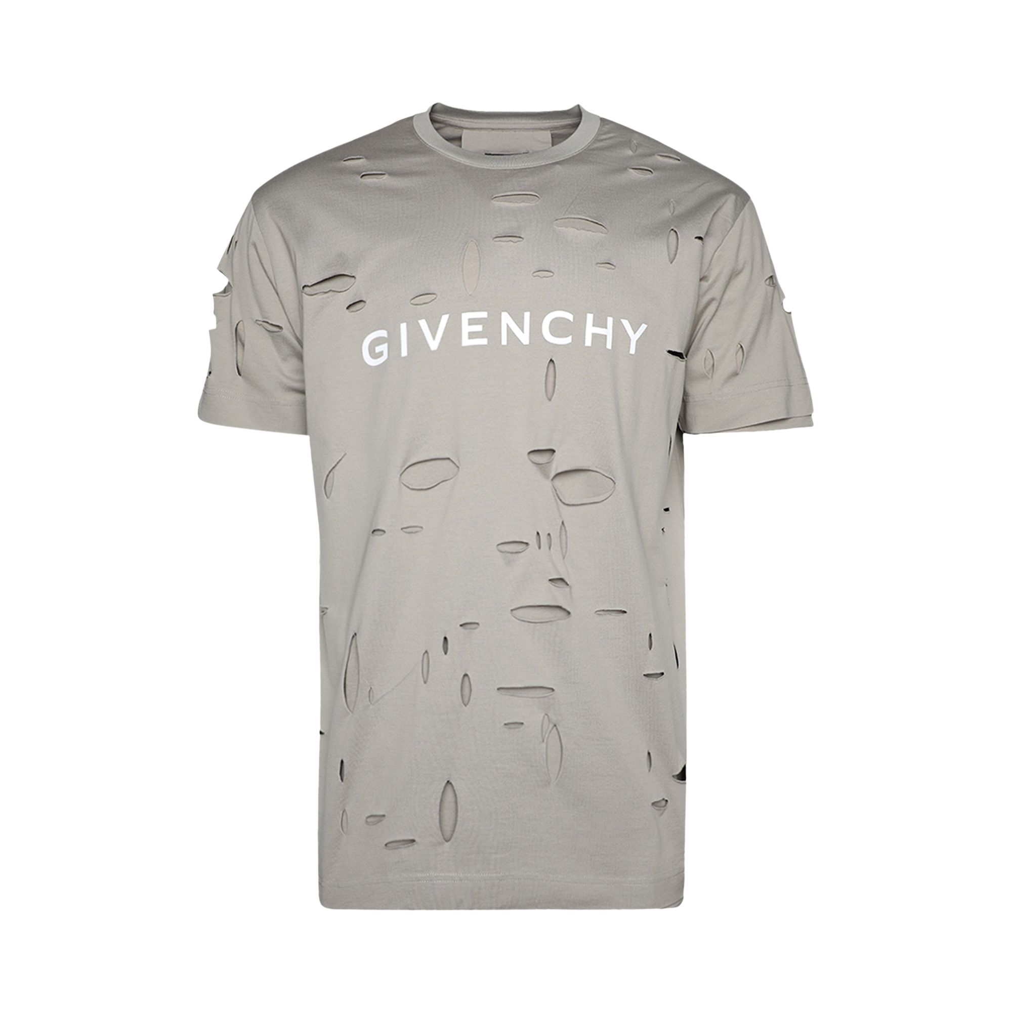 Givenchy Oversized Fit T-Shirt 'Taupe' | Grey | Men's Size 2XL
