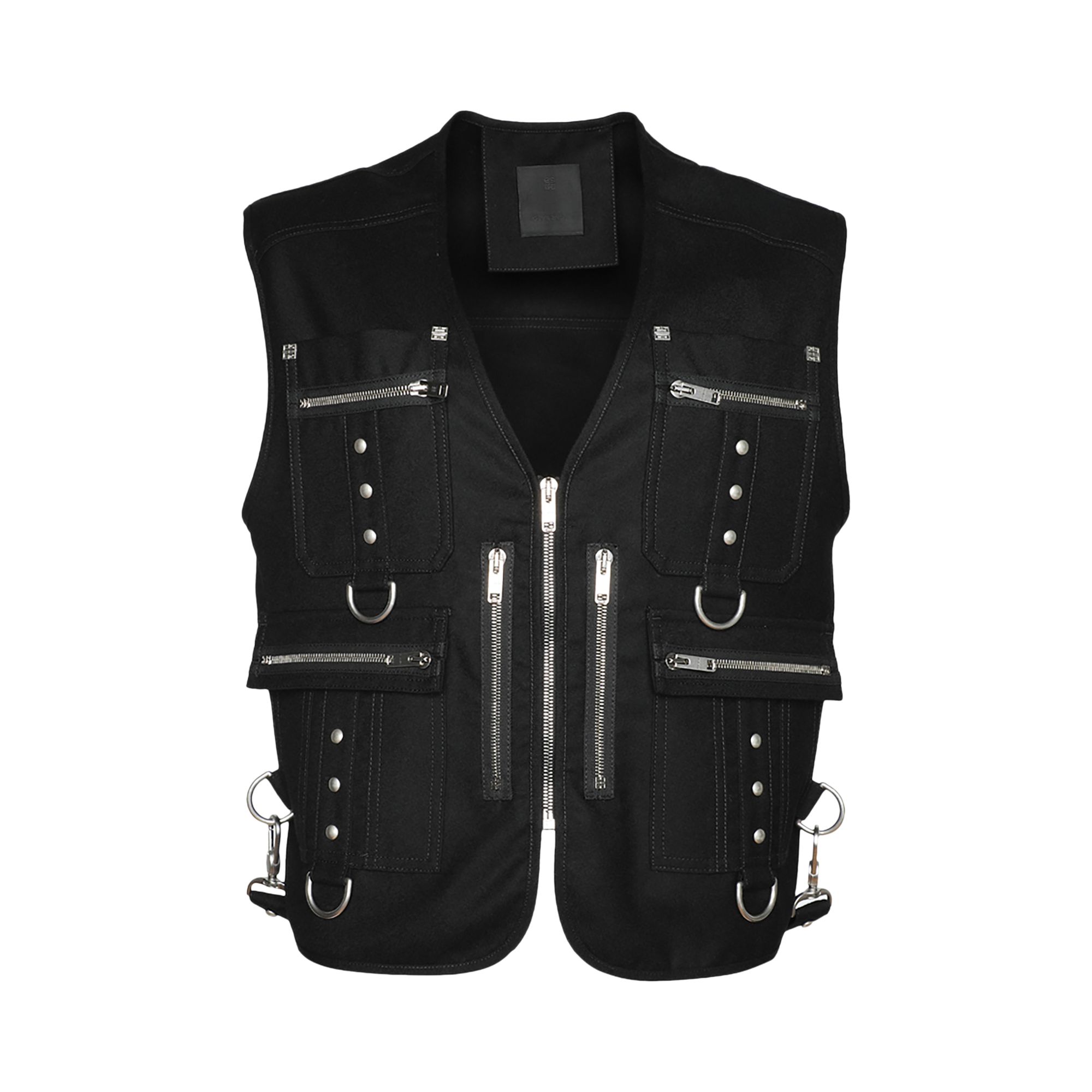 Pre-owned Givenchy Multipocket Waistcoat 'black' | Men's Size 46