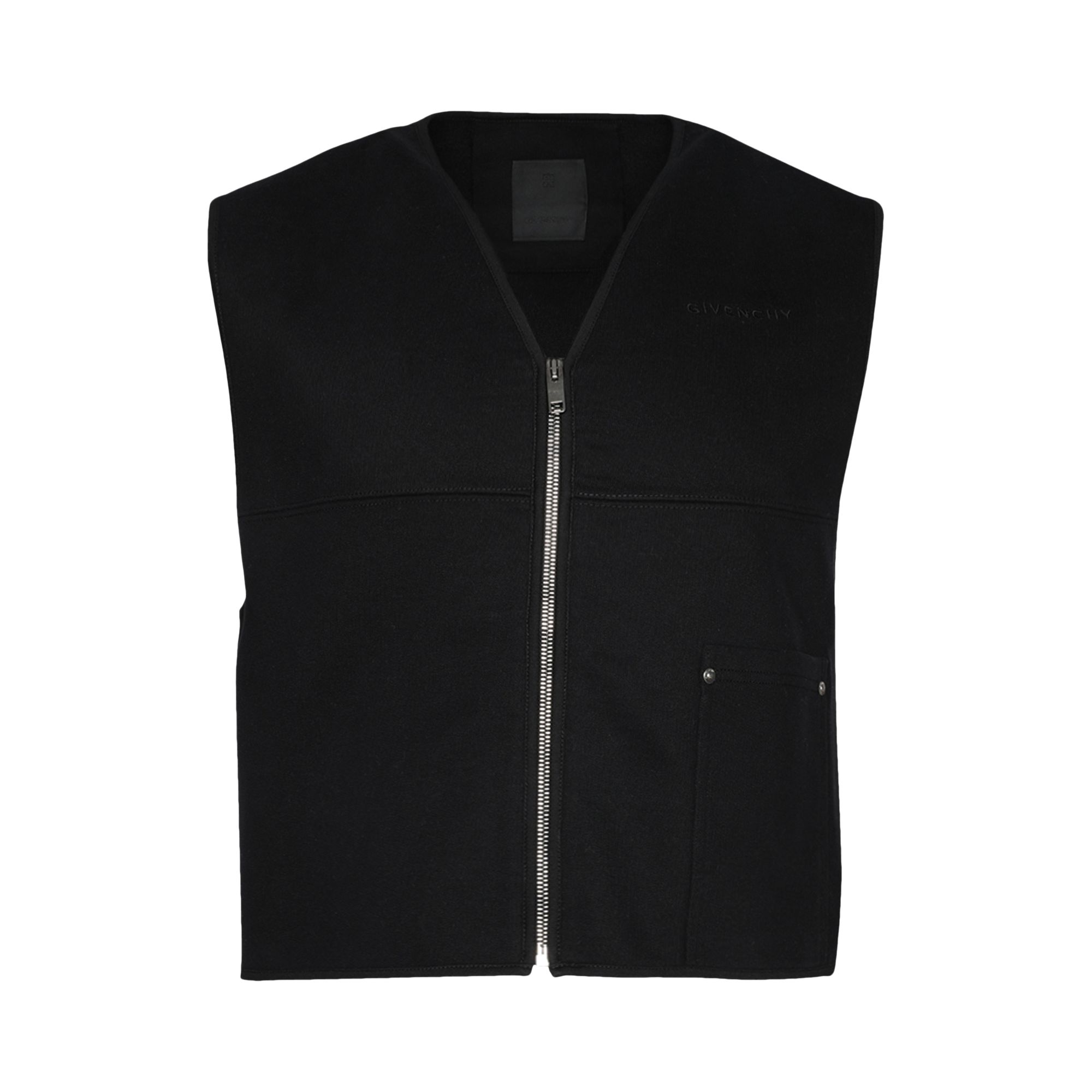 Pre-owned Givenchy Waistcoat 'black' | Men's Size Xxl