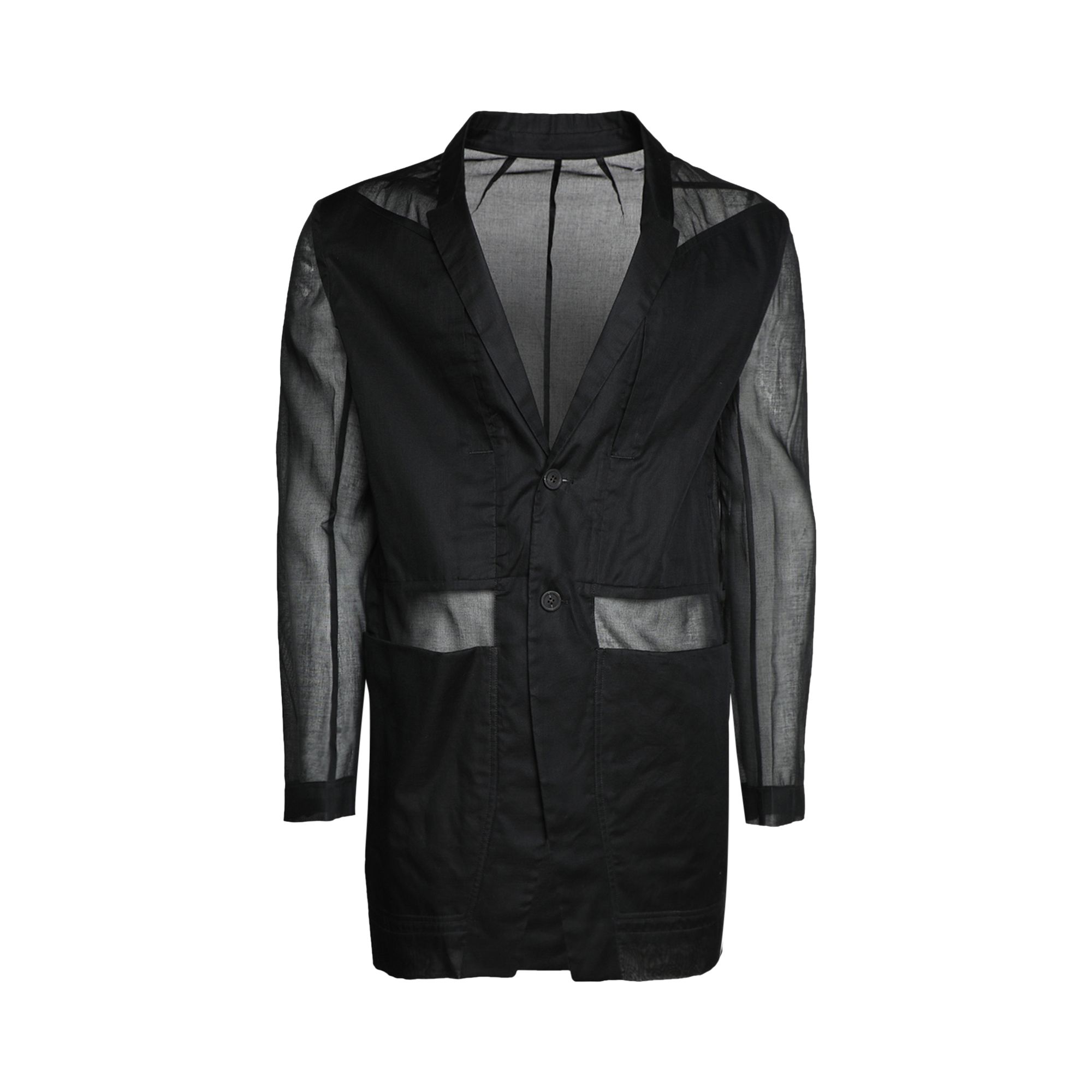 Pre-owned Rick Owens Lido Blazer Jacket 'black' | Men's Size 52