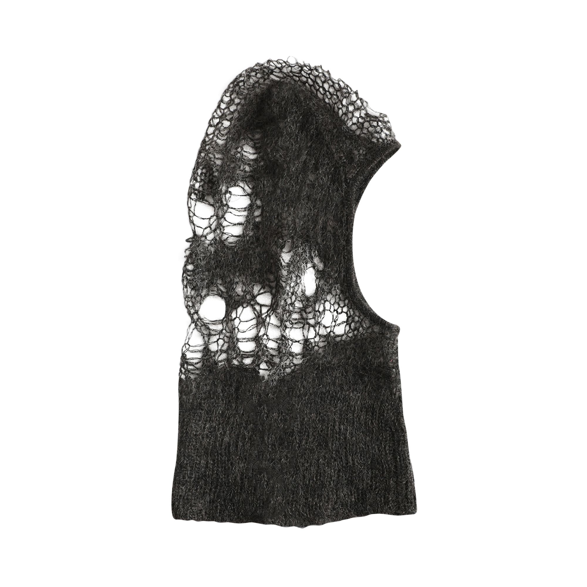 Pre-owned Rick Owens Knit Hood 'dark Dust'