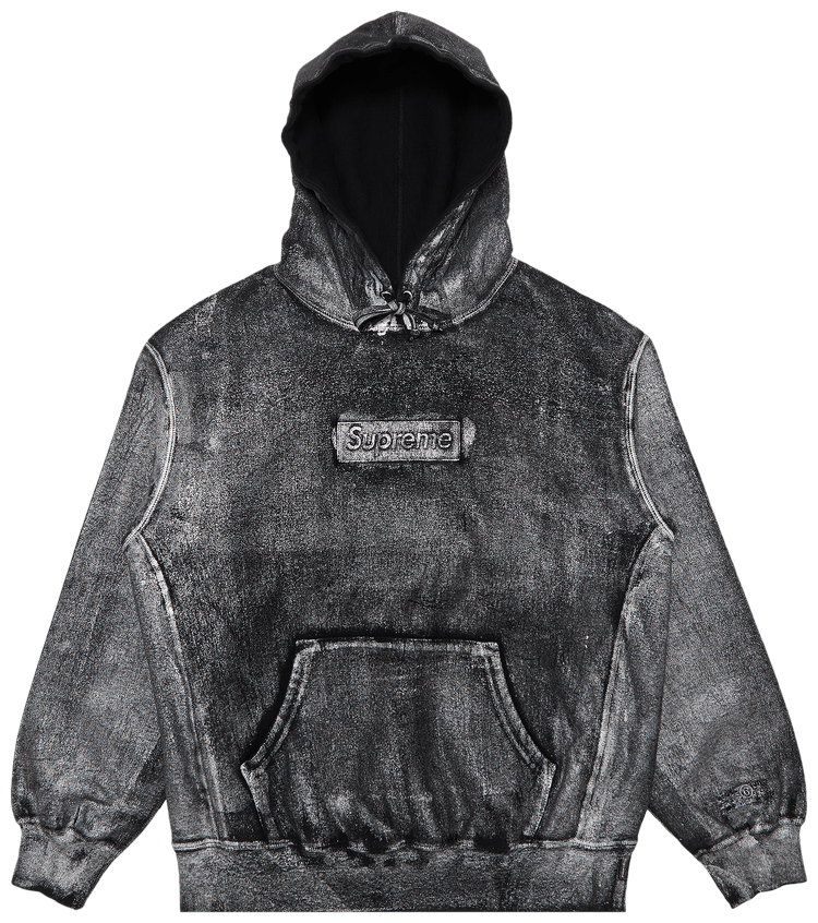 【Supreme x MM6 Maison Margiela】ボックスロゴ フーディー Supreme MM6 Maison Margiela Foil Box Logo Hooded Sweatshirt