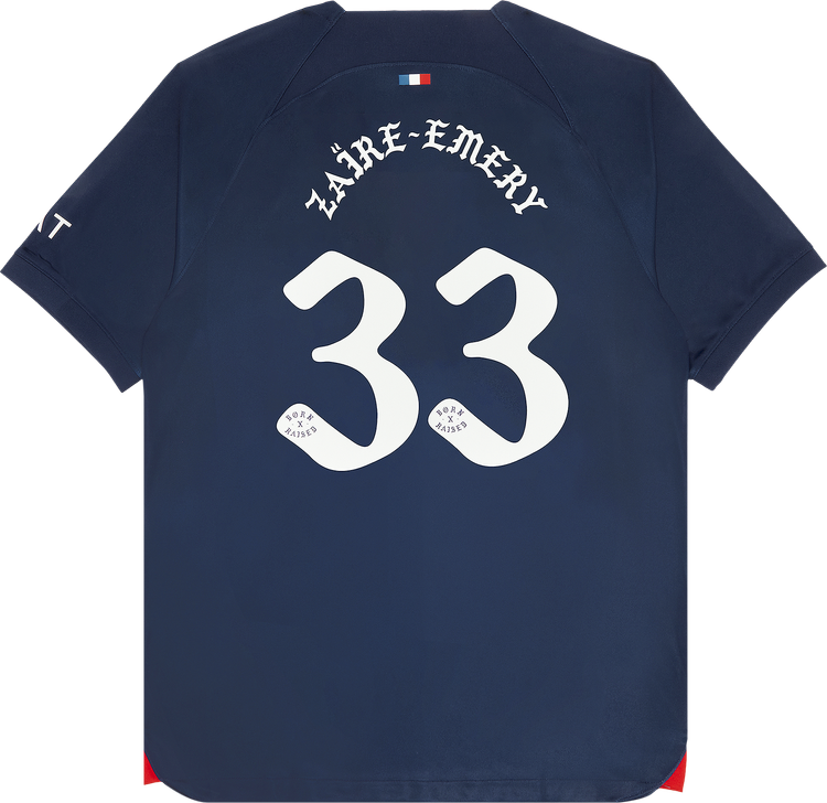 Paris Saint-Germain x Born x Raised Zaïre-Emery Jersey 'Navy'