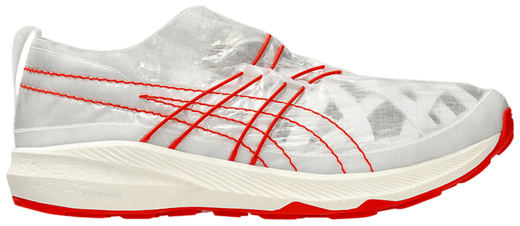 ASICS x Kengo Kuma ☆ Archisite ORU Buy Kengo Kuma x Archisite ORU 'White Red' - 1201A862 101 | GOAT