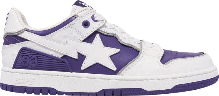 Sk8 Sta 1 Faux Ostrich Leather Pack   Purple