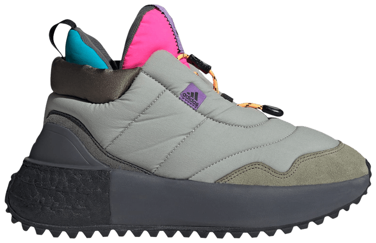 Adidas Wmns X PLRBOOST Puffer Metal Grey Lucid Pink