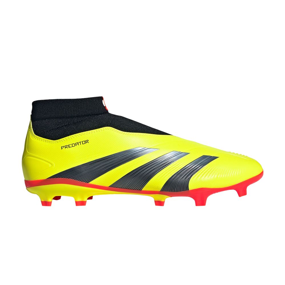 adidas Predator 24 League Laceless FG 'Energy Citrus Pack' | Yellow | Men's Size 8