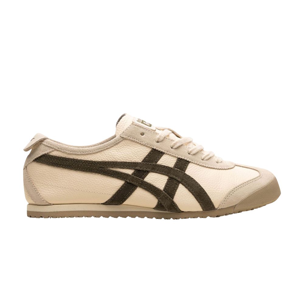 Pre-owned Onitsuka Tiger Mexico 66 'light Beige Olive' In Cream