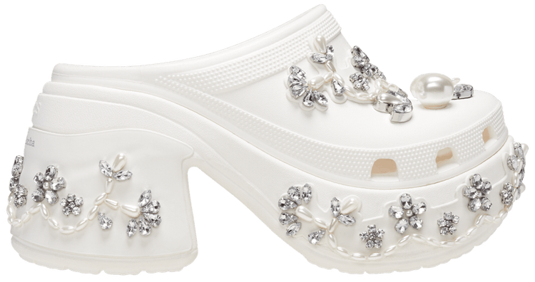 Simone Rocha x Siren Clog 'White'